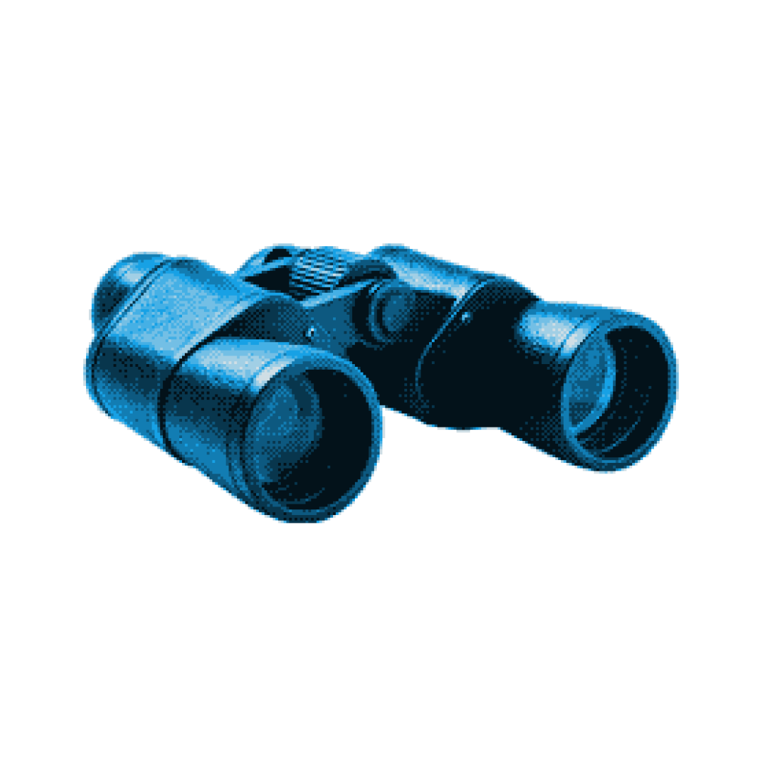 Level 1: Beobachter – ein Fernglas