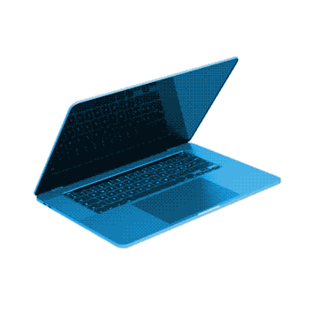 Stufe 3: Umsetzer – ein Laptop