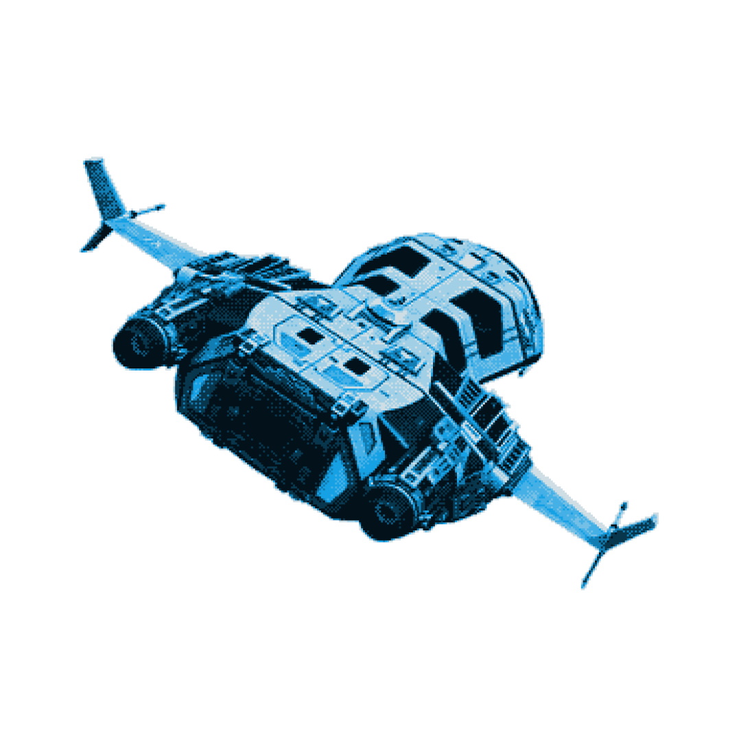 Stufe 5: Visionär – ein Raumschiff